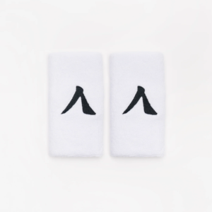 2-PACK WRISTBAND 12 CM - WHITE